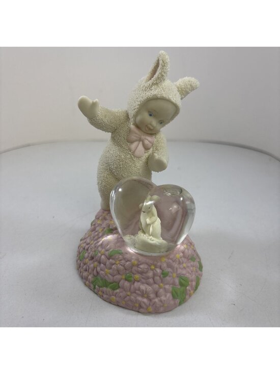 Department 56 Other - Dept 56 Snowbunnies Bunny In My Heart Snow Globe 2002 56.26425.